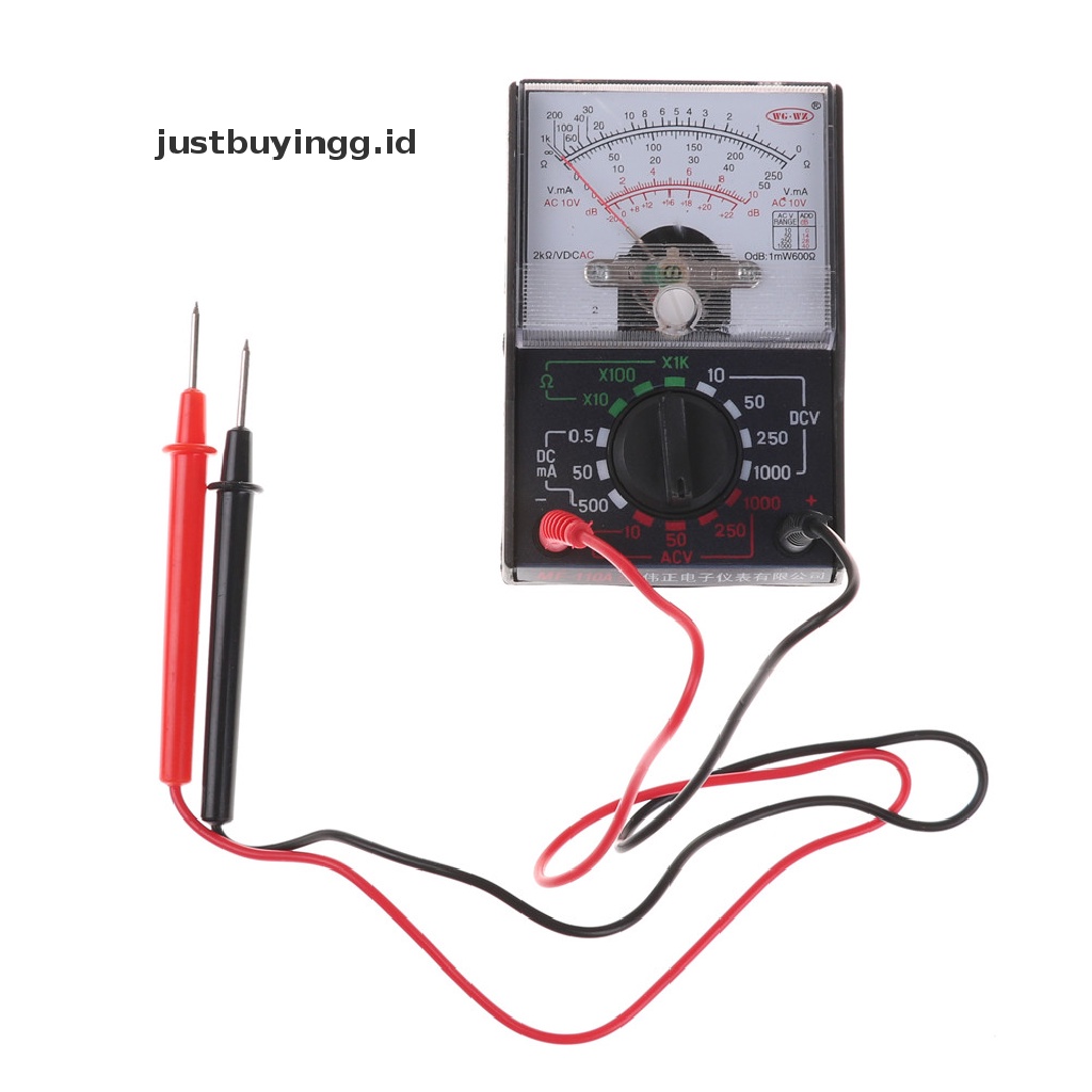 Alat Multimeter Analog Dc / Ac 1000v 250ma Ammeter 1k Resistance Meter