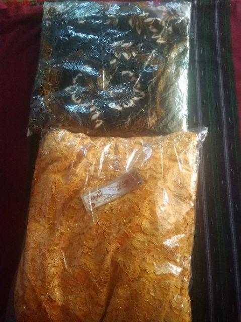 Sarimbit Batik Couple Nagaya Brokat Sogan