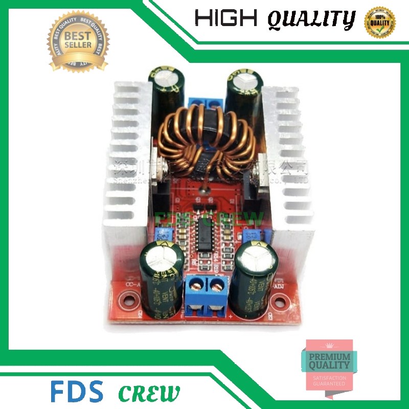 Elektronik Modul Step Up DC 5V To 12V 400 WATT 15 Ampere  Boost DC Adjustable