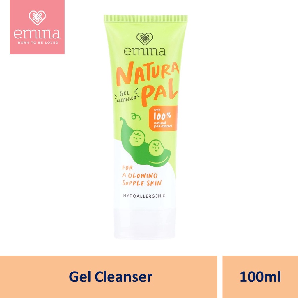 Emina Natural Pal Gel Cleanser 100ml RUMAH CANTIK