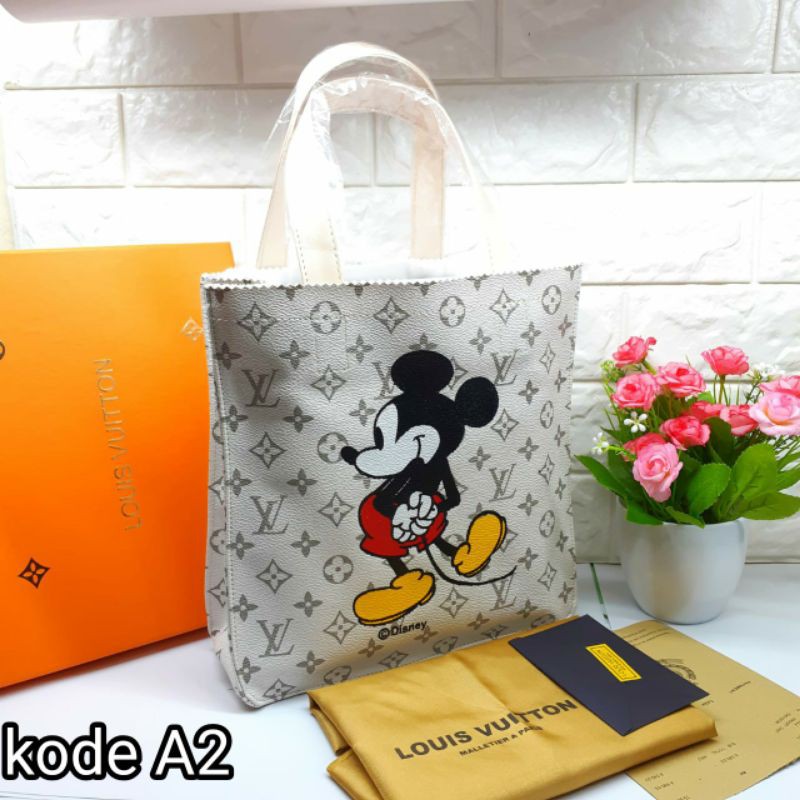 tas bahu wanita korea murah terbaru shoulder bag motif