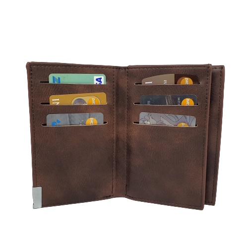 Dompet Pria Tanggung 3/4 Original Ori Bovis Branded Model 3 Dimensi Kualitas Distro Bahan Premium Harga Murah dan Terjangkau-2