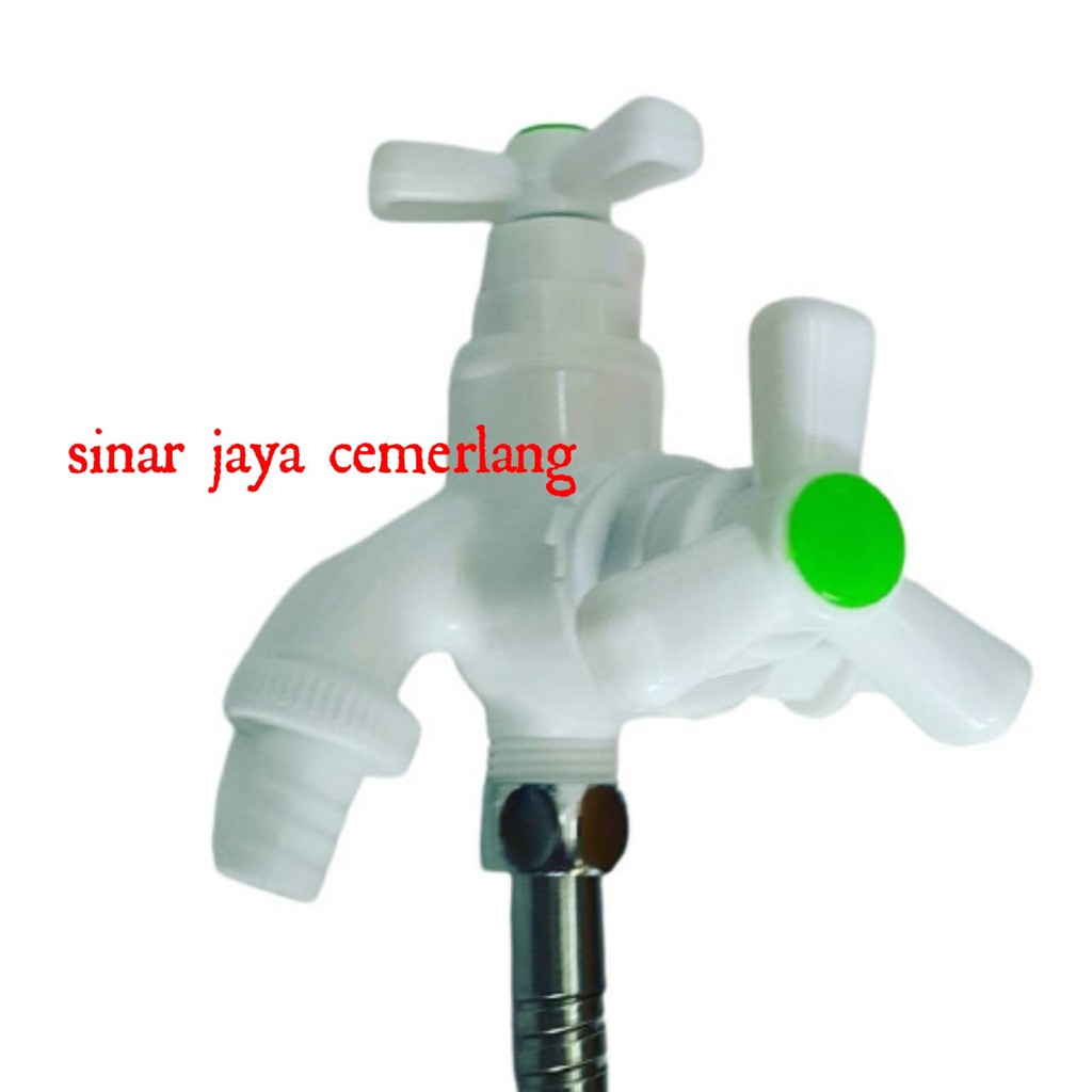 Kran Cabang TJ - Kran Double PVC