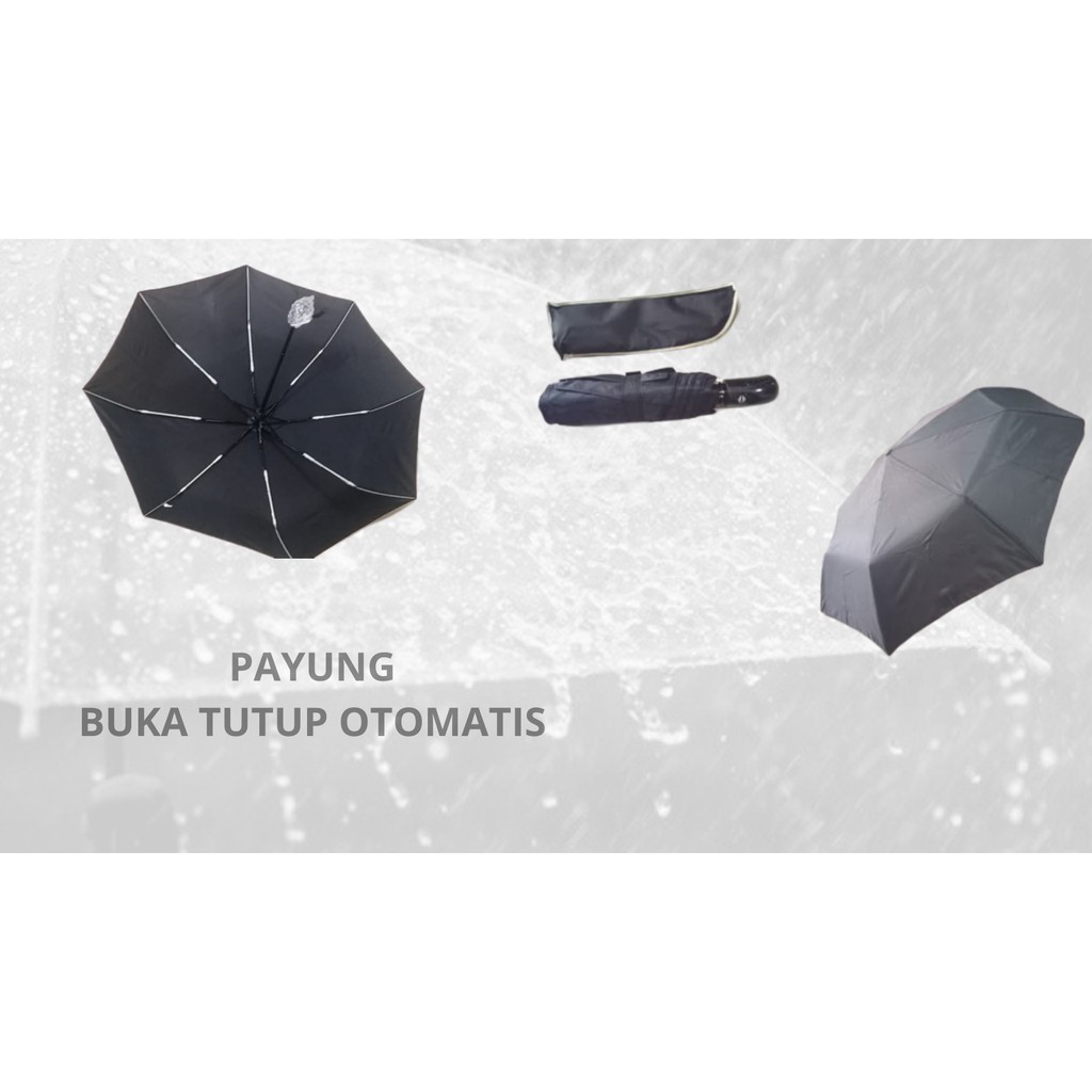 Payung Lipat buka tutup Otomatis