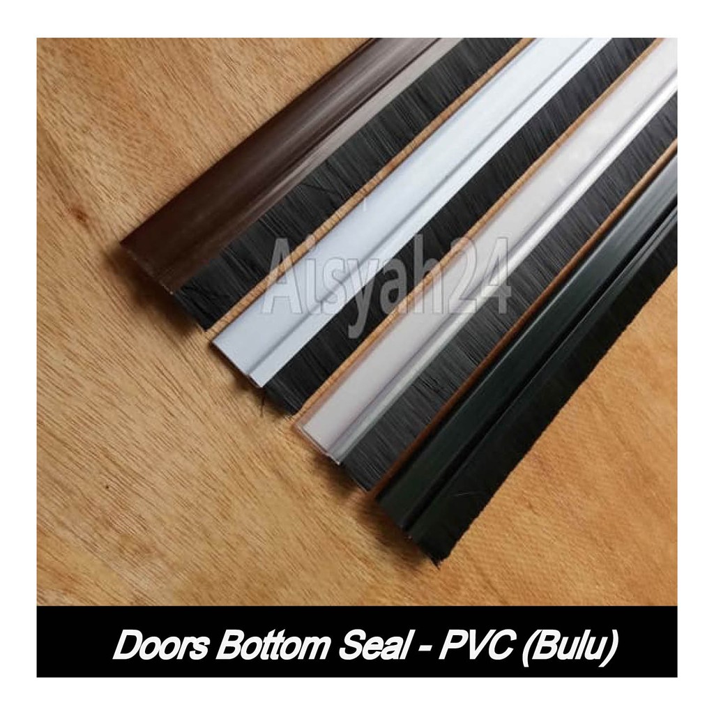 Door Bottom Seal (Brush/Bulu) / Penutup Lubang Bawah Pintu