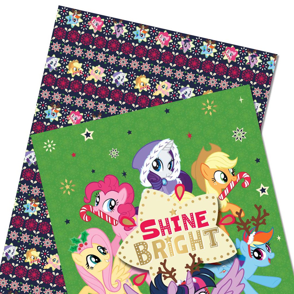 

SOMETHING SWEET CARDS | KERTAS KADO NATAL | WRAPPING PAPER CHRISTMAS | MY LITTLE PONY |WP4964-MLP020