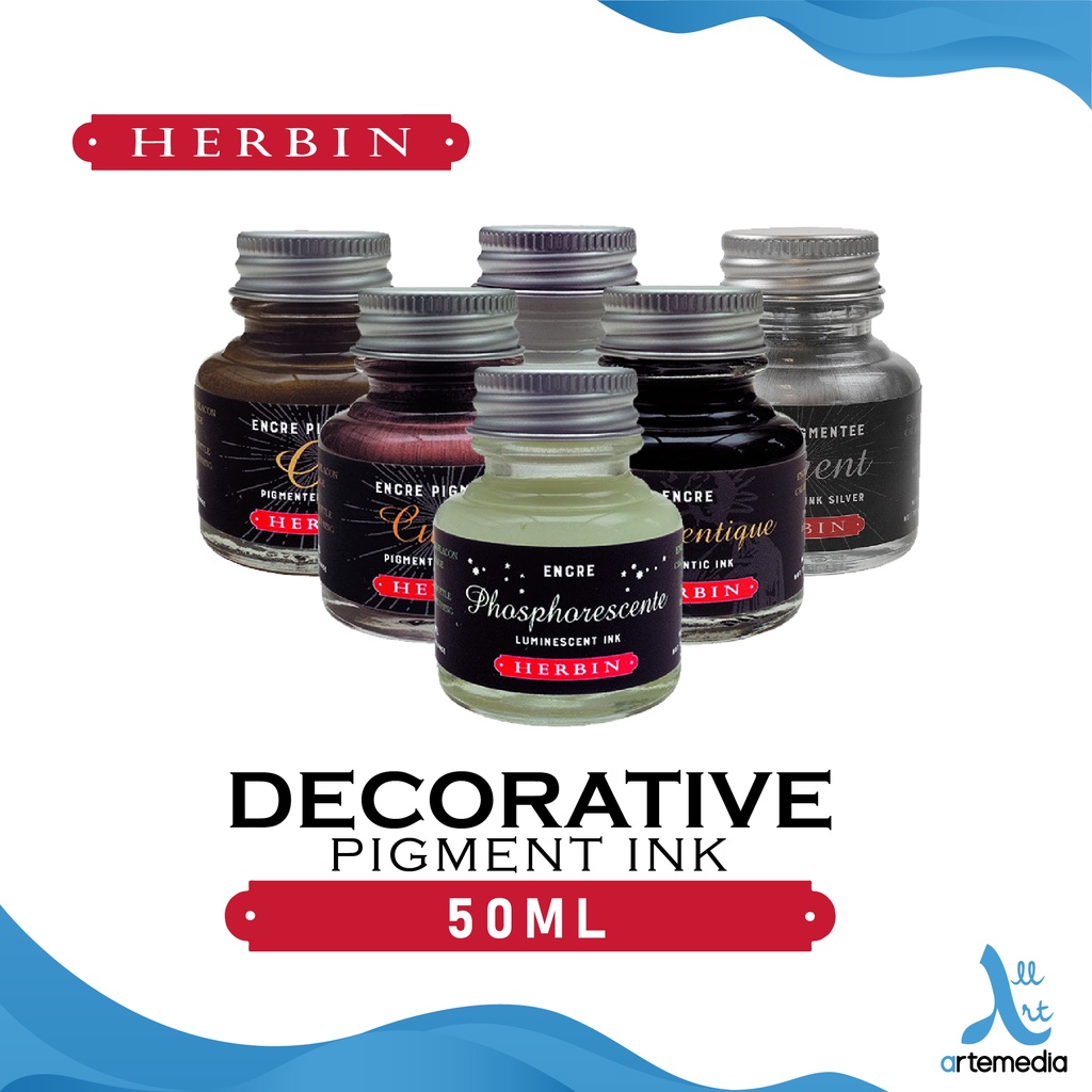 

Herbin Decorative Pigment Ink Calligraphy Drawing