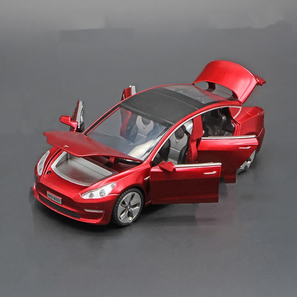 New 1:32 Tesla MODEL 3 Alloy Car Model Diecasts Toy Vehicles Toy Cars Kid Toys For Children Gifts Boy Toy