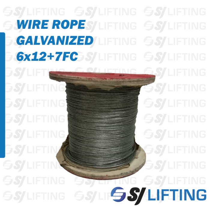 Wire Rope Kawat Sling Galvanis 5mm