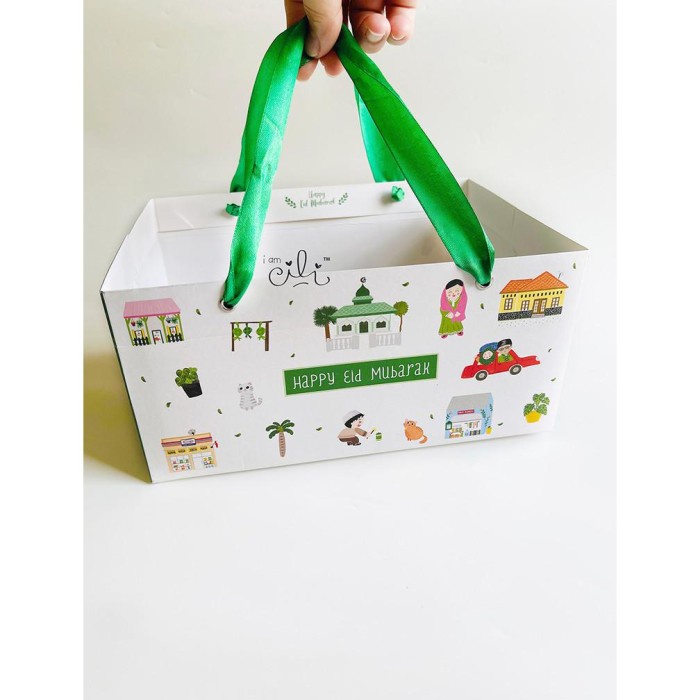 

(TERLARIS) (paperbag-pulangkampung) paperbag untuk dus nastar sekat lebaran