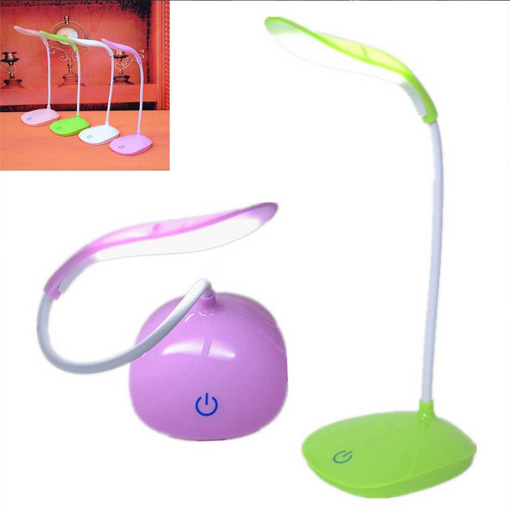 Bayar Ditempat TONEWAN Lampu Meja Belajar Desk Lamp USB 14 LED - N08020-01