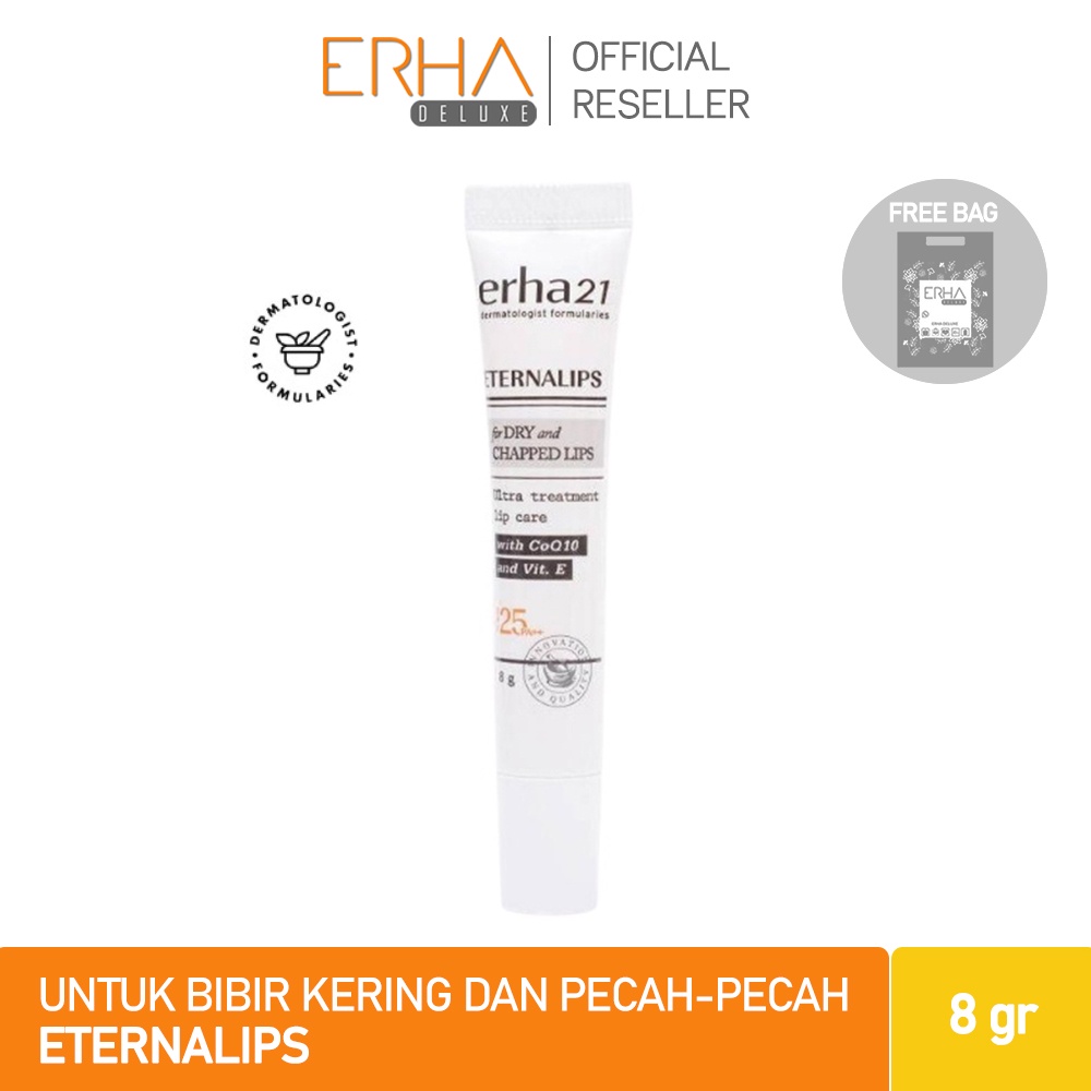 Jual Erha Lip Balm Lip Gloss Eternalips Pelembab Bibir Aloe Vera