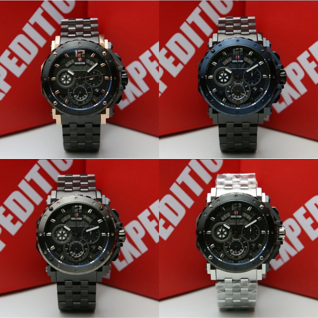 JAM TANGAN EXPEDITION PRIA E 6402 M ORIGINAL