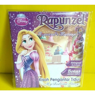 Buku cerita Disney princess Rapunzel
