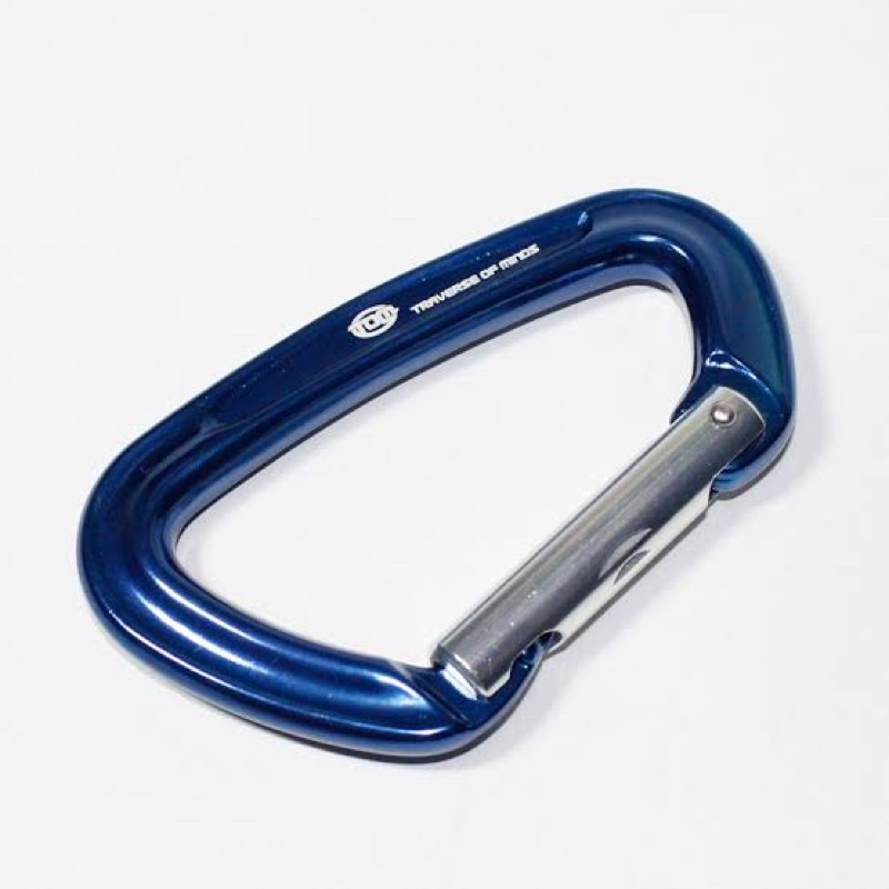 Carabiner tom consina snap gate alloy alumunium panjat tebing runner wall climbing flying fox