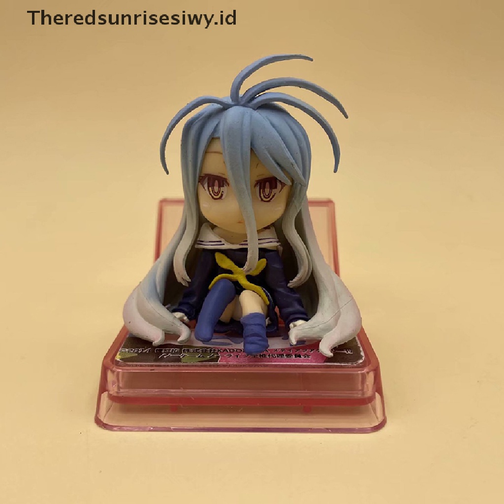 # Alat Rumah Tangga # Mainan Boneka Action Figure Anime NO GAME NO LIFE Shiro Versi Q Untuk Handphone