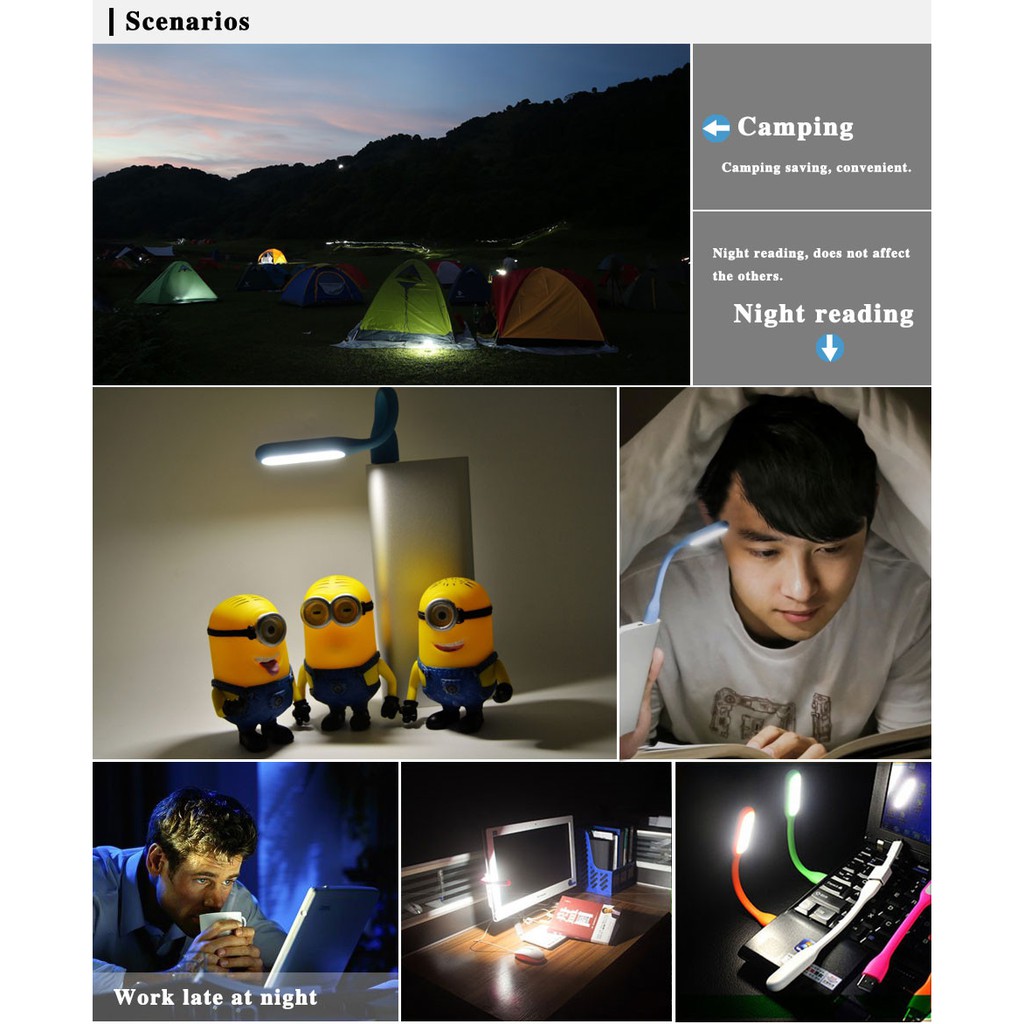 MI LED USB / LAMPU LED BACA / BELAJAR /LAMPU SIKAT GIGI