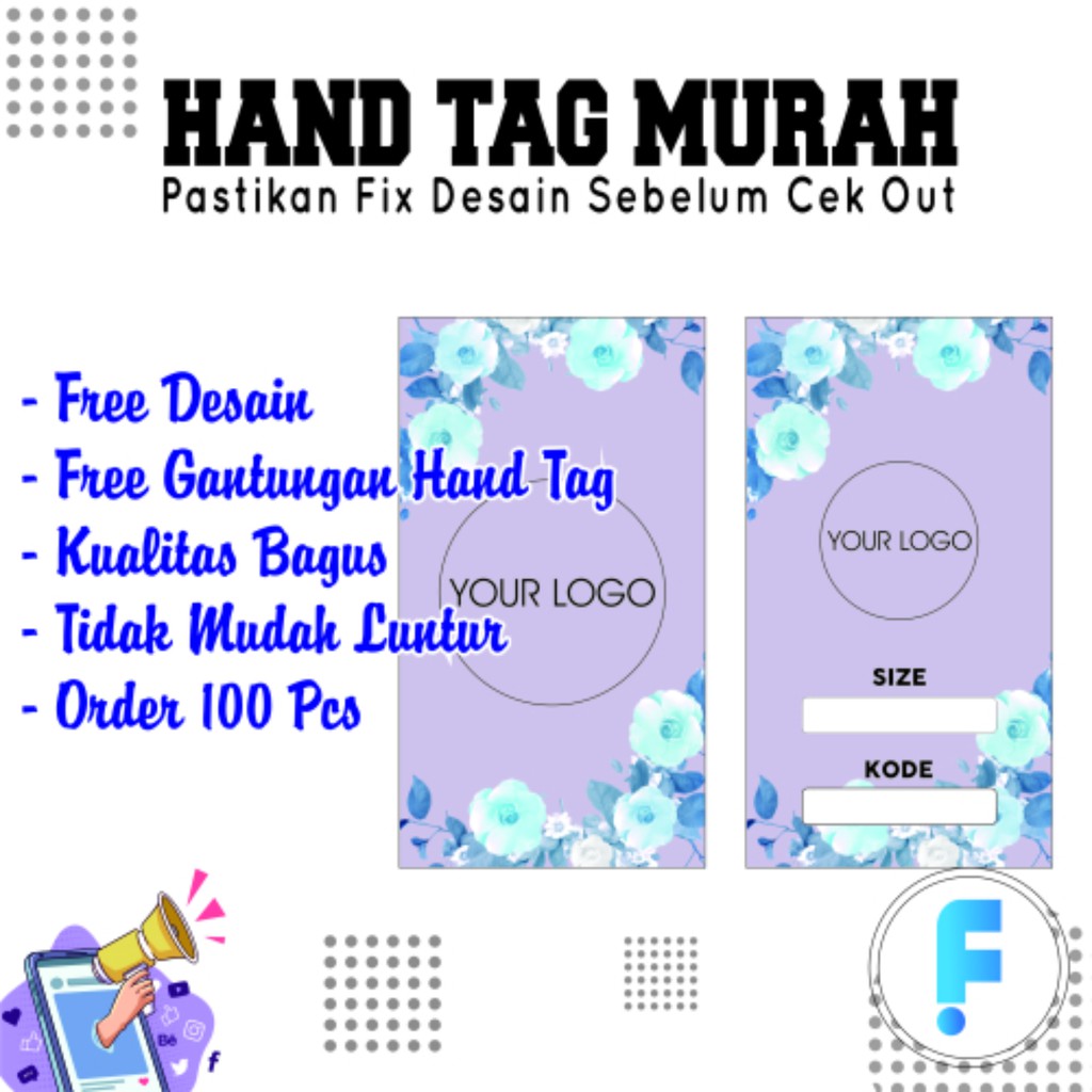 

Hangtag Baju Murah | FREE DESIGN LABEL BAJU | HANDTAG CUSTOM | Hantag HIJAB