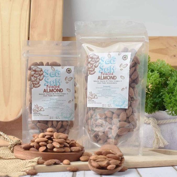 

Sea Salt Roasted Almond (Panggang) 250 Gr