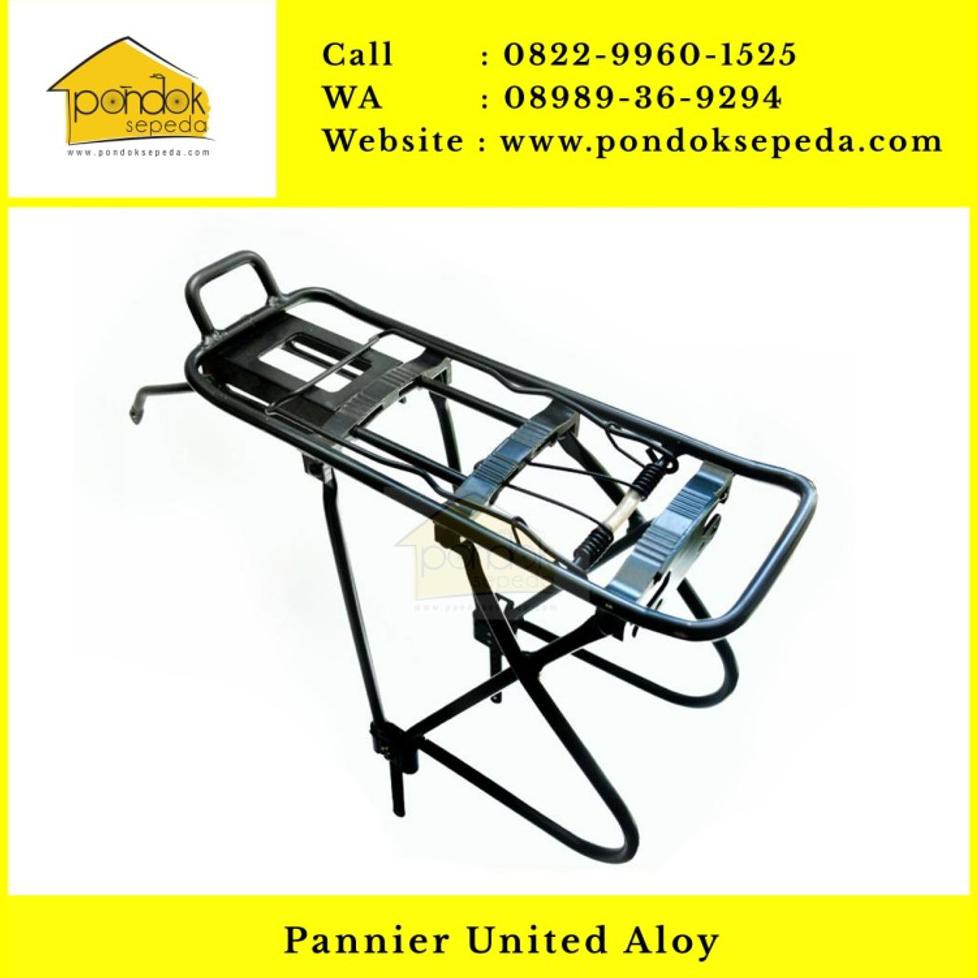 Murah Meriah Pannier United Rak Bagasi Belakang Sepeda