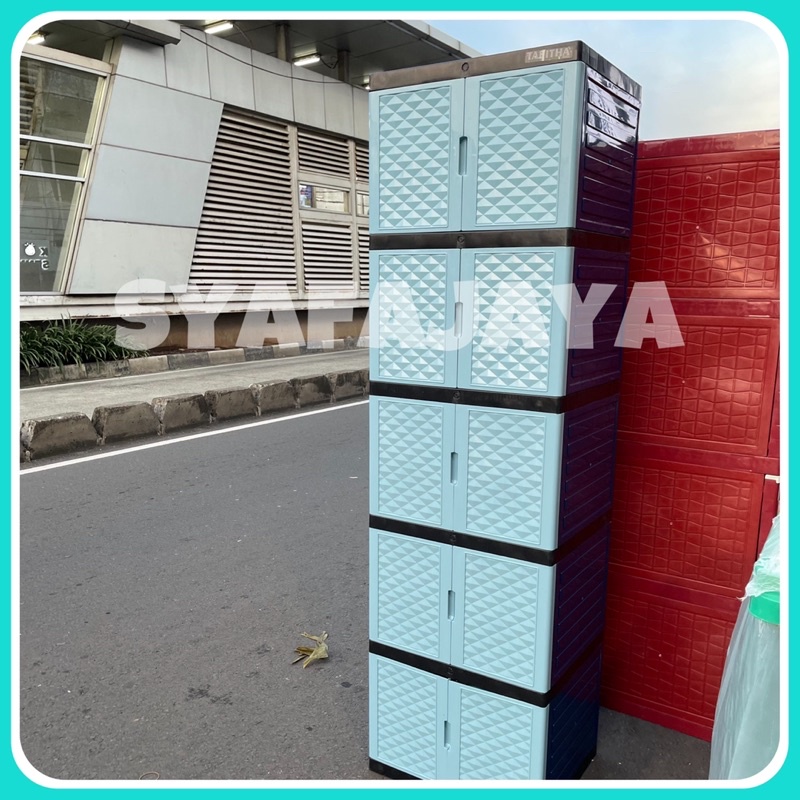 Lamari Plastik Susun 5 / Lamari Plastik AKAKO - TABITHA