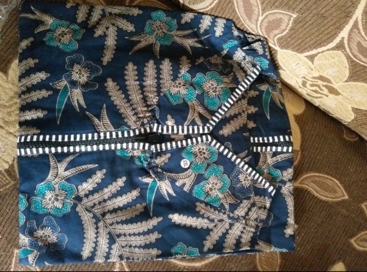 Tunik Batik Modern Atasan Tunik Wanita Premium