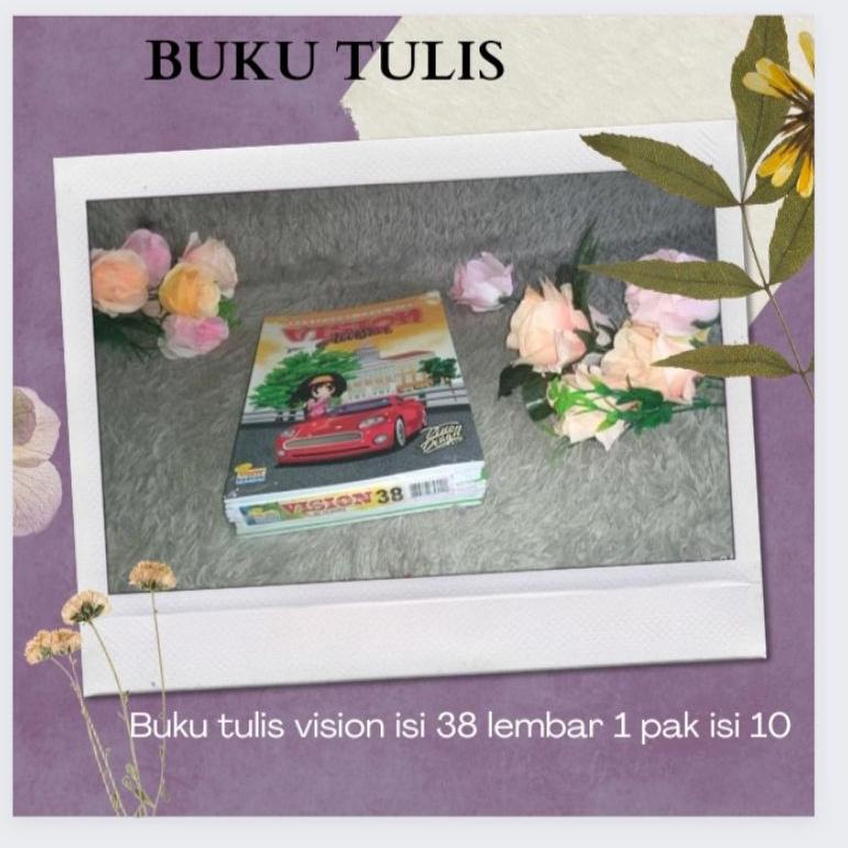 

(K8Q4) ✔ buku tulis vision isi 38 lembar //Banyak@peminat