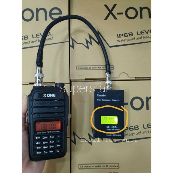 Ht Xone x1 plus 6watt dual band