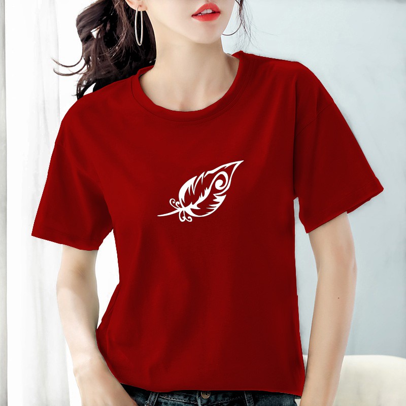 Kaos Wanita Leaf / Baju Wanita Leaf Tumblr tee