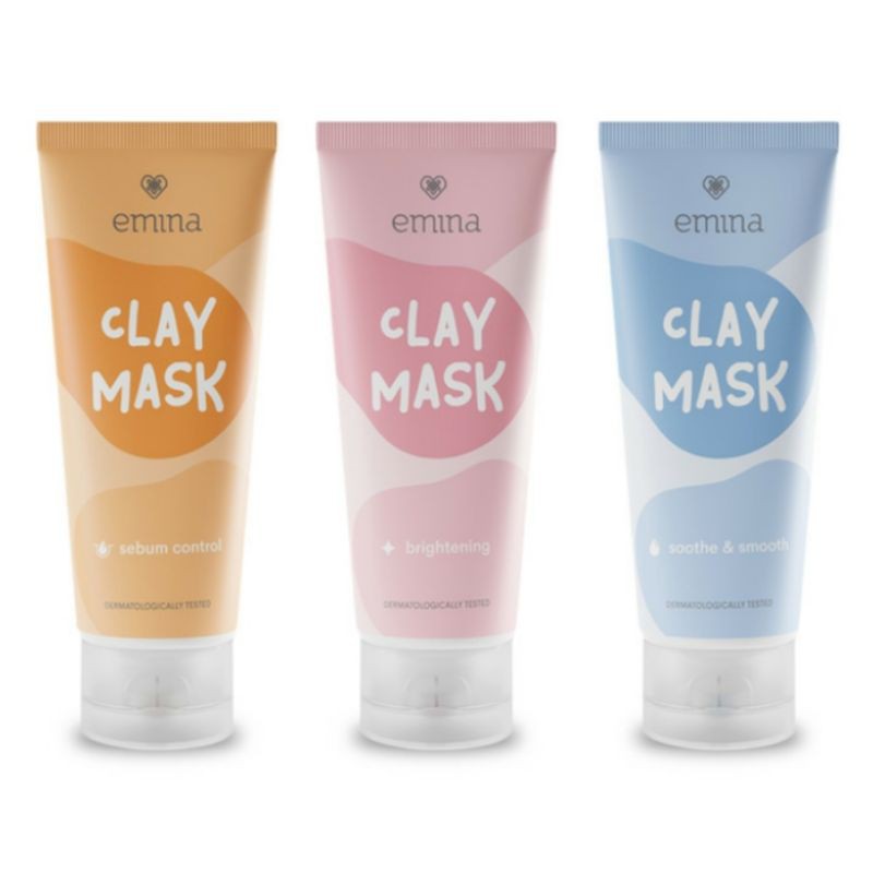 ❤️Glamouroseshop❤️ Emina Clay Mask Series 60ml