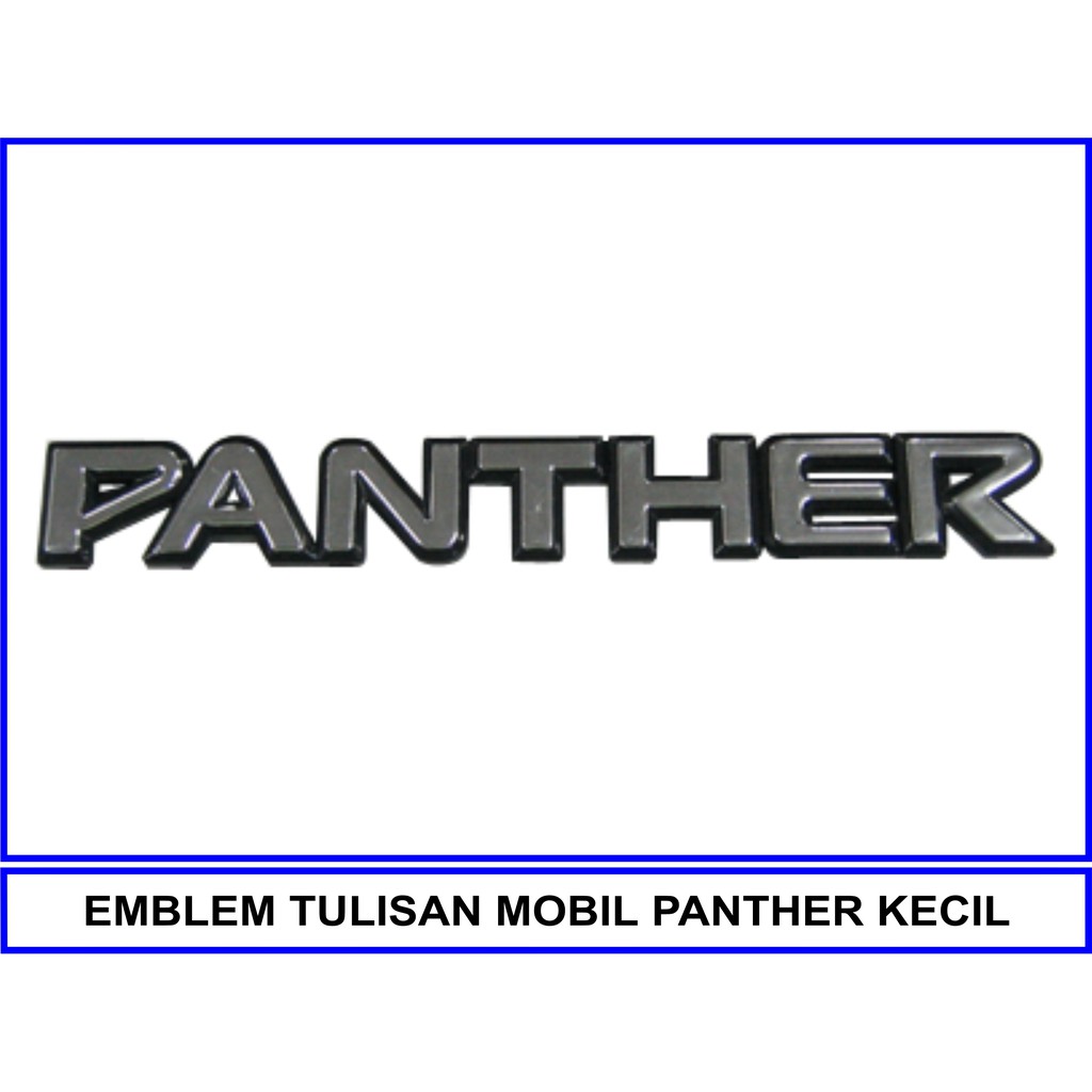EMBLEM TULISAN MOBIL PANTHER KECIL
