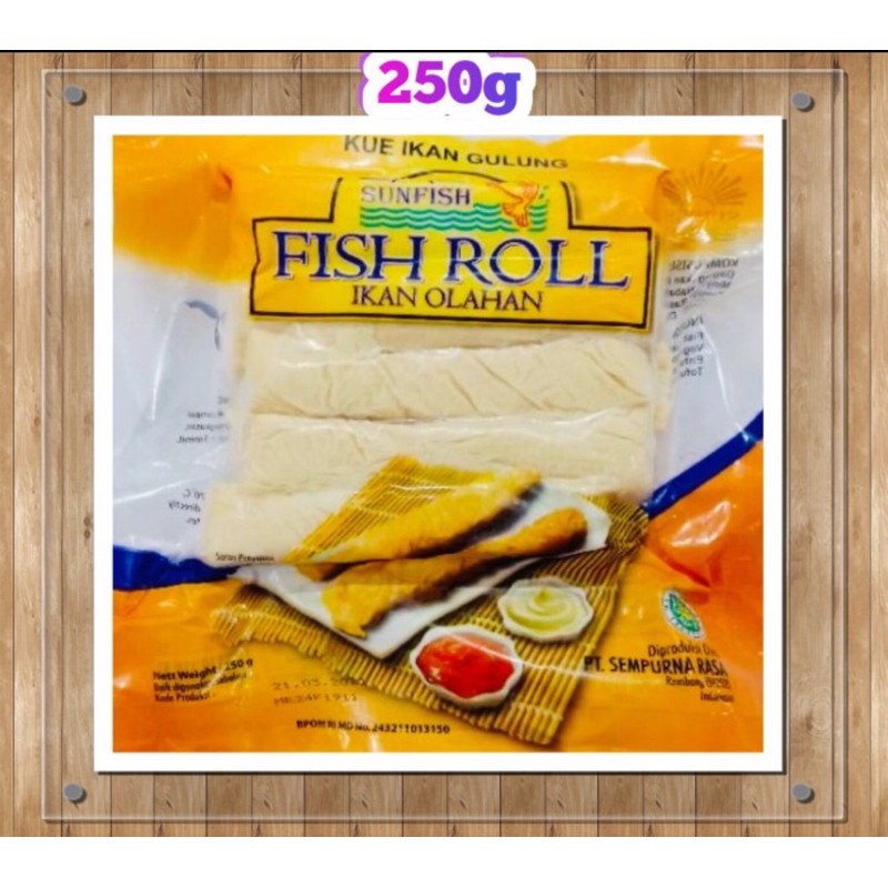 

Sunfish Fish Roll 250 g