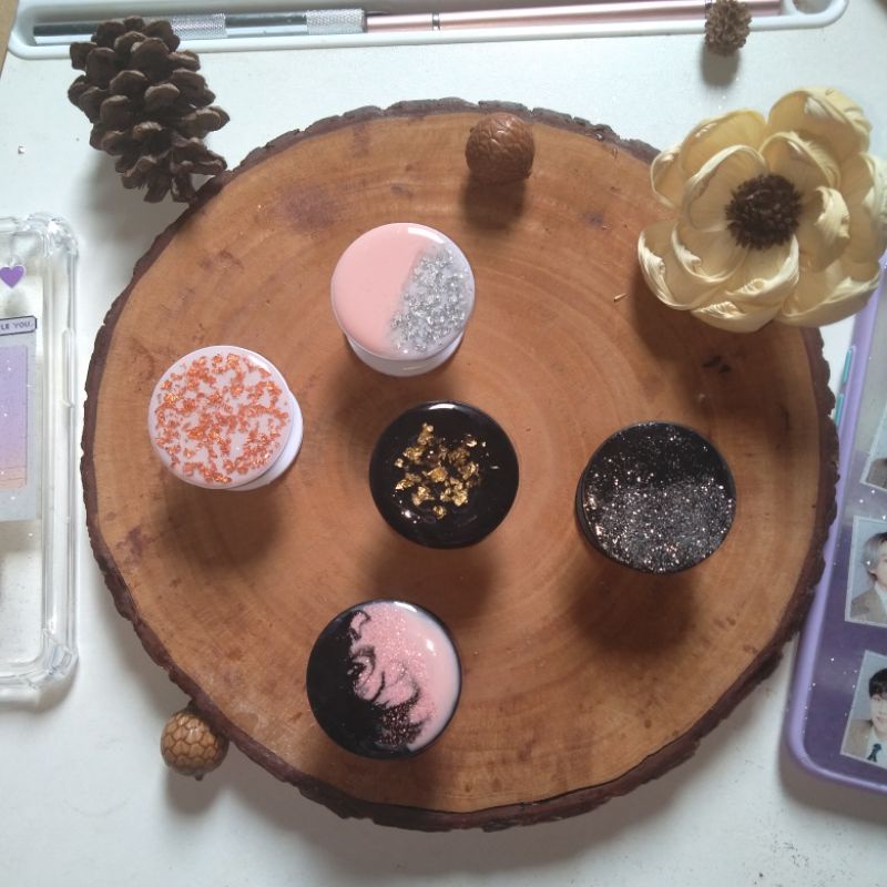 [YS] POP SOCKET RESIN / GRIPTOK / HOLDER HP AESTHETIC