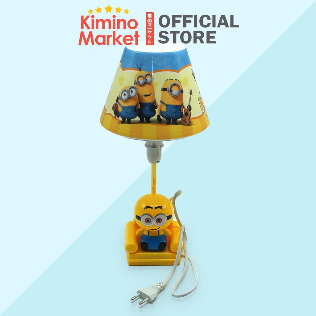 Lampu Tidur Lucu Minion Duduk Kuning Lamp Lampu Meja Colokan Kuat Lucu Murah Berkualitas Kado Anak