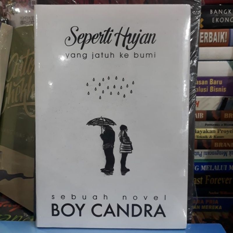 NOVEL S EPERTI HUJAN YANG JATUH KE BUMI KERTAS BOOKPAPER KONDISI BARU DAN SEGEL