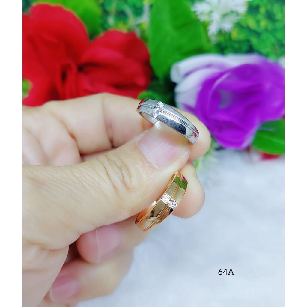 Cincin Xuping Permata Lapis Emas 62A-65A