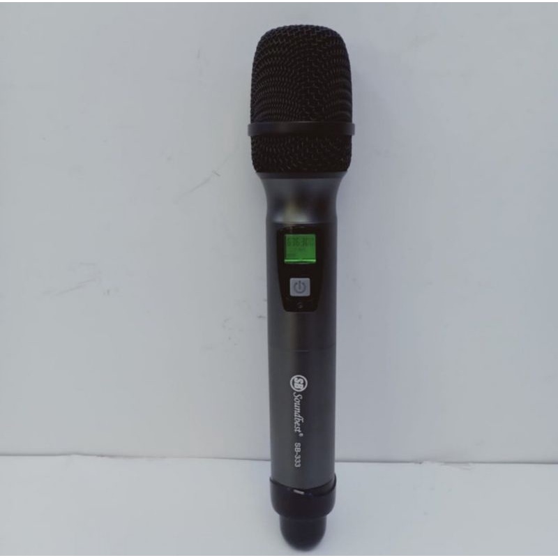 Mic Wireless Soundbest SB333 / SB 333 2 Handle Microphone New Series Original