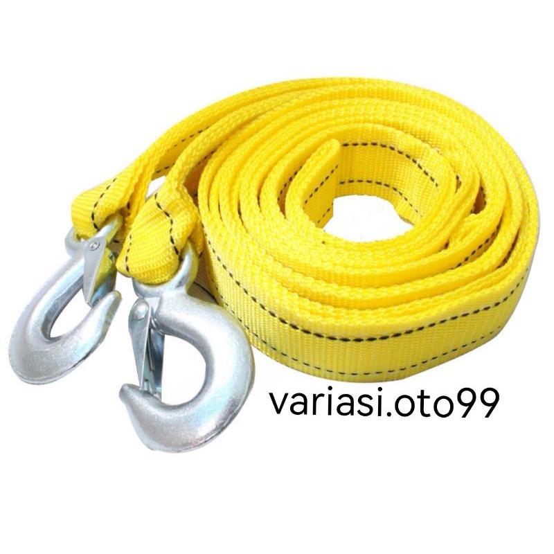 Tali Derek Mobil Towing Emergency Car Tow Rope 4Meter 5TON Dan 3Meter 3TON