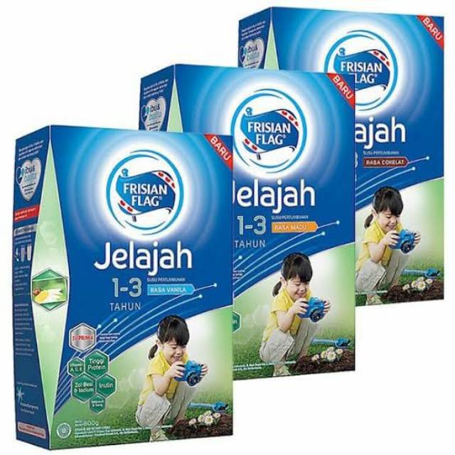 

Frisian Flag Jelajah Vanilla dan madu 800gr