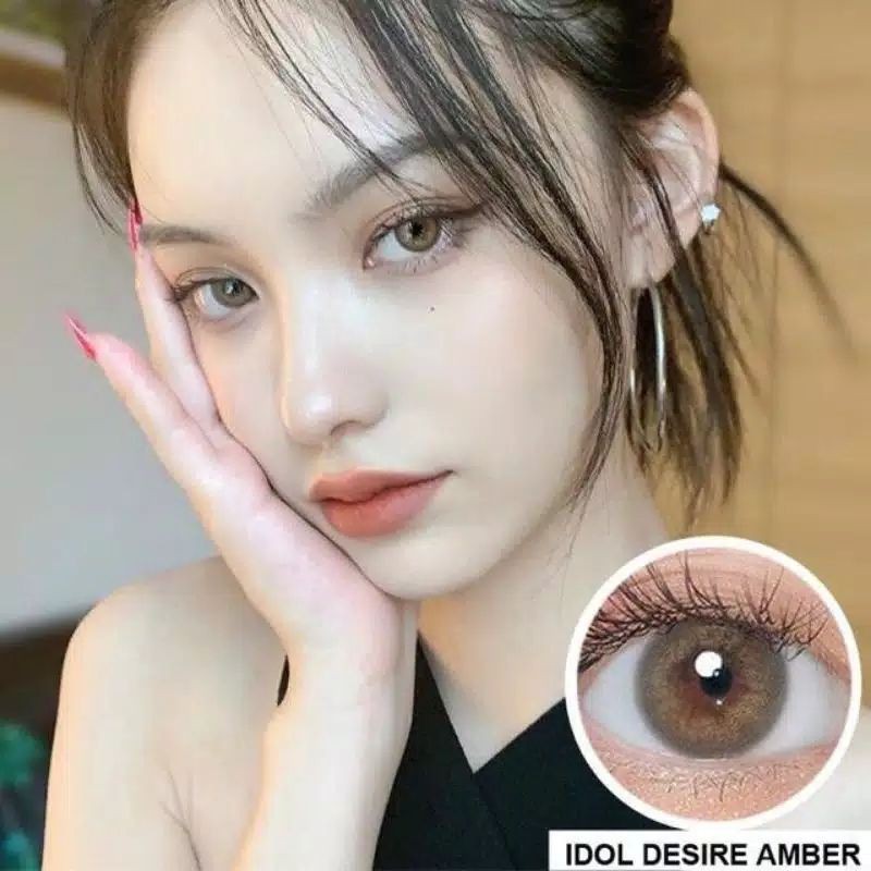 i Dol desire by Urban factory normal minus /Softlens natural/Softlens murah/Cylinder