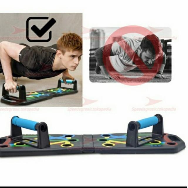 P8C6 Push Up Board Push Up Stand Alat Bantu Push Up 069-4 (satu wrna) VPC