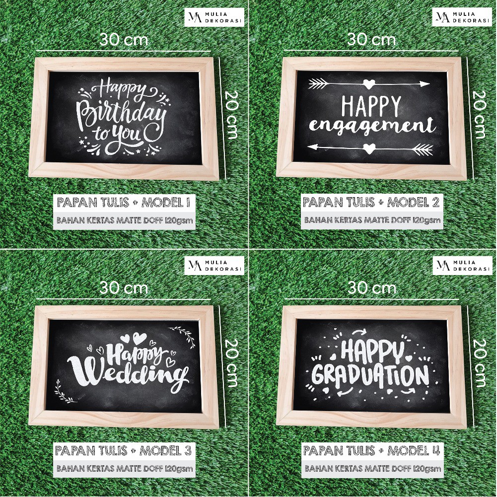 Template Gambar Papan Print Laser Ukuran A4 Lamaran Nikahan Graduation Happy Birthday Ulang Tahun