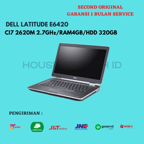 LAPTOP DELL LATITUDE E6420 - CI7 2620M 2.7GHz - SECOND BERGARANSI