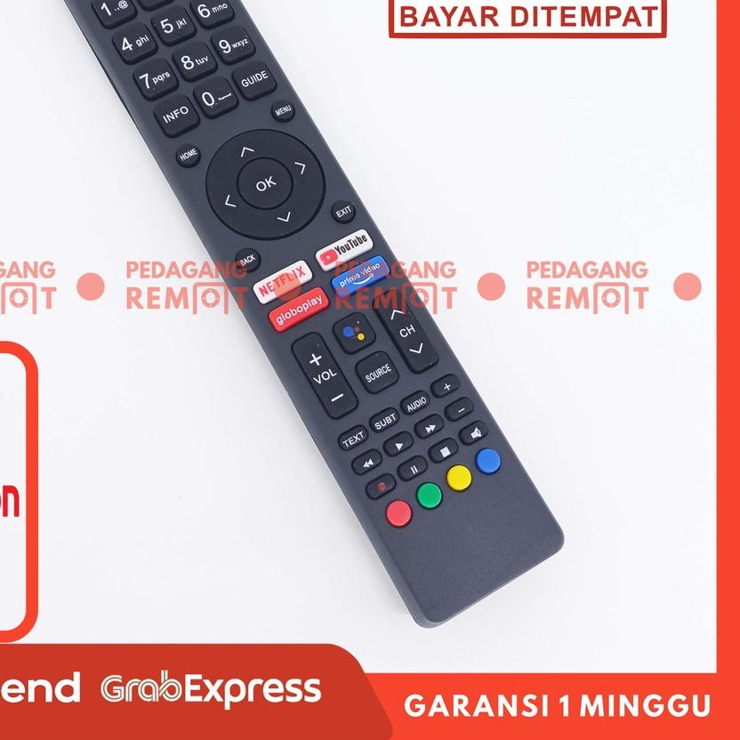 ☂ Remot Remote TV Polytron LCD LED Android Smart TV 81i960 PLD 32AG9953 PLD 43AG9953 PLD 50AG9953 Or