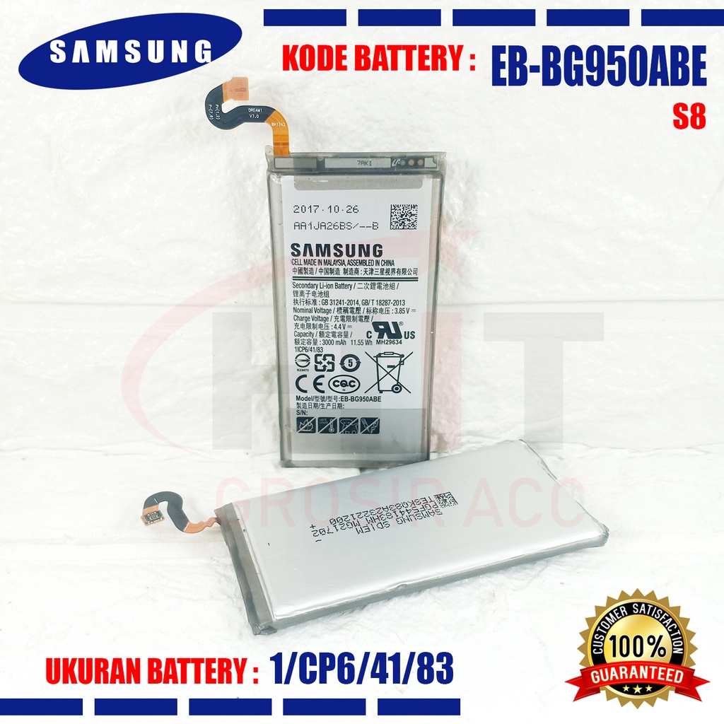 Baterai Battery EB-BG950ABE For Samsung Galaxy S8