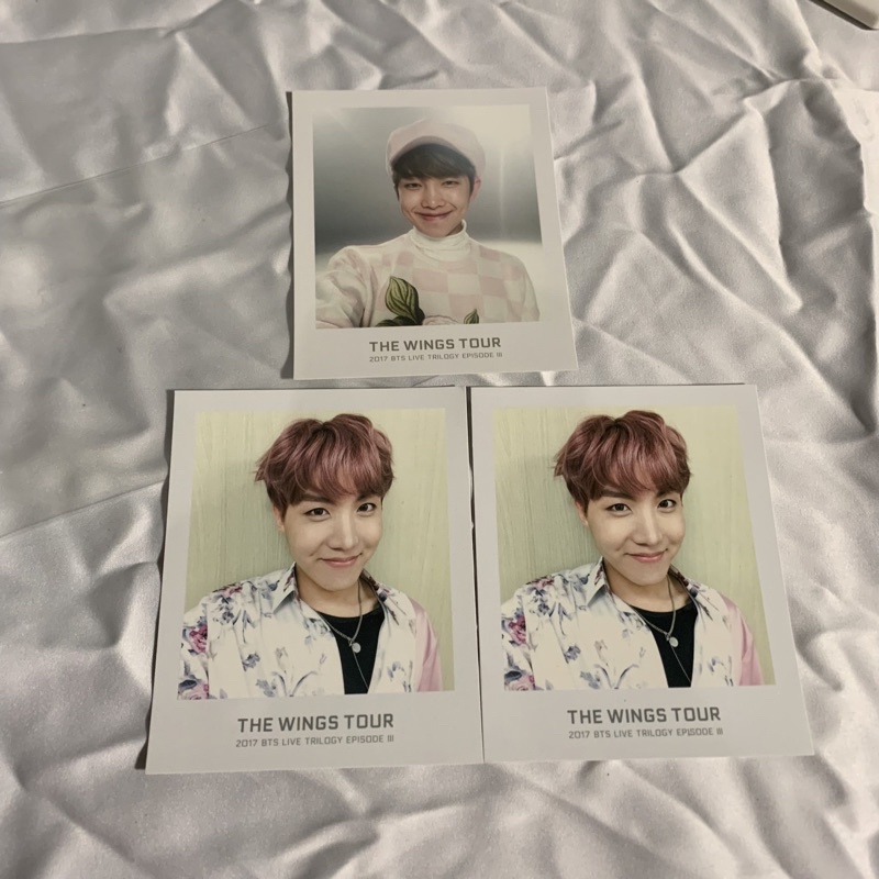 BTS The Wings Tour Polaroid Namjoon jhope