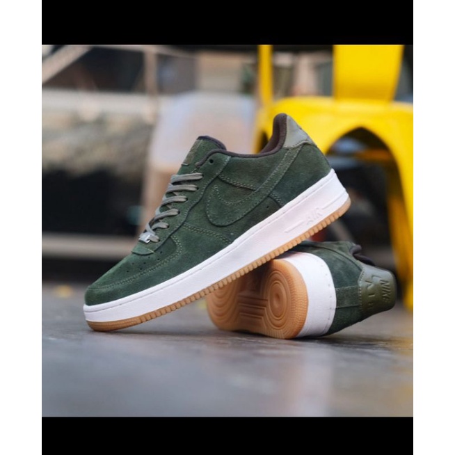 nike air force 1 suede olive