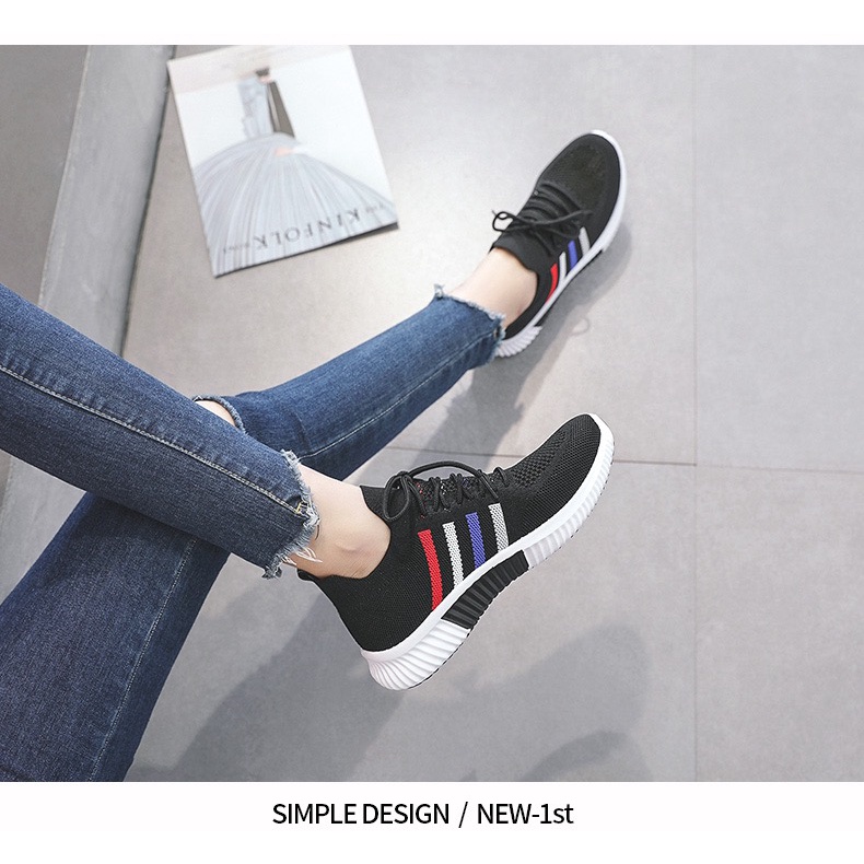 Sepatu Sneakers Wanita kekinian Terbaru Spatu Cewek Import Premium Original COD