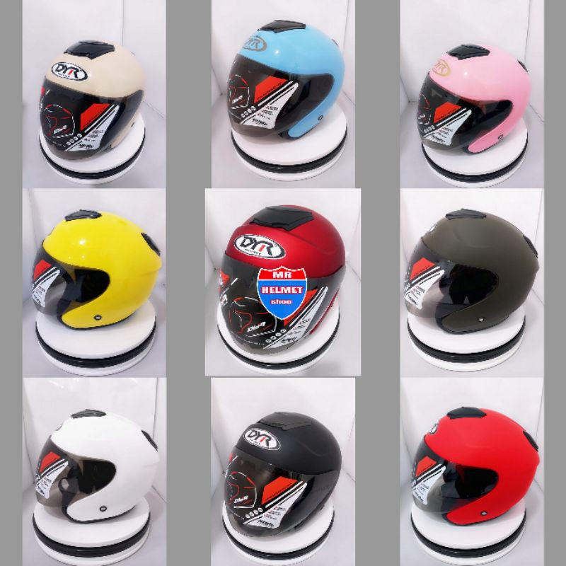 HELM TERBARU HALFFACE DYR  KYOTO
