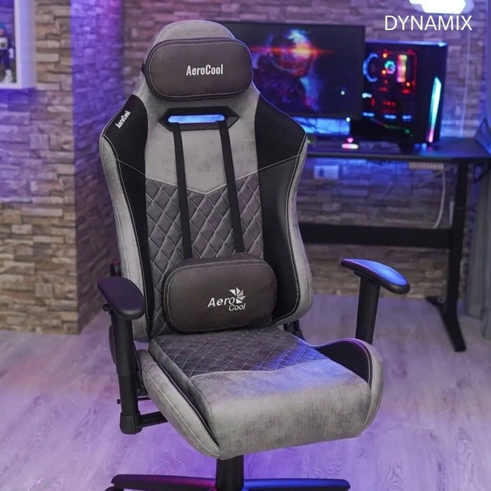 AeroCool DUKE AeroSuede Gaming Chair | Kursi Gaming | Kursi Kantor
